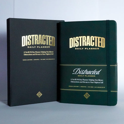 Distracted Daily Planner - Green Edition