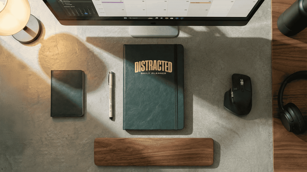 Distracted Daily Planner - Green Edition